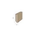Massiccio 35x10 mm. (€/ML) Smussato
