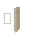 Massiccio 120x13 mm. (€/ML) Sagomato (Tiziano)