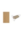 Aste da Parati 10x8 mm. (€/ML) Massicci