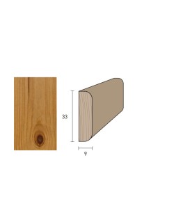 Piattina 33x9 mm. (€/ML) Massicci