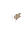 Angolare 25x10 mm. (€/ML) Massicci