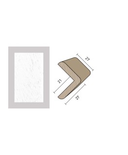 Paraspigolo 27x27 mm. (€/ML) Massicci
