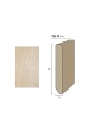 Massiccio 70x10 mm. (€/ML) Smussato