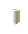 Massiccio 70x10 mm. (€/ML) Smussato