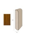 Impiallacciato 82x13 mm. (€/ML) Becco di Civetta