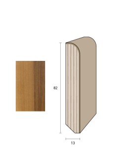 Impiallacciato 82x13 mm. (€/ML) Becco di Civetta