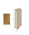 Impiallacciato 82x13 mm. (€/ML) Becco di Civetta