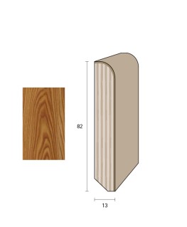Impiallacciato 82x13 mm. (€/ML) Becco di Civetta