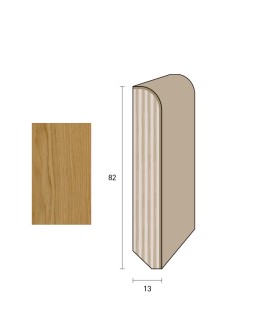 Impiallacciato 82x13 mm. (€/ML) Becco di Civetta