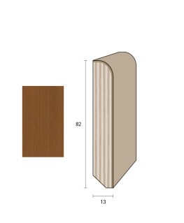 Impiallacciato 82x13 mm. (€/ML) Becco di Civetta