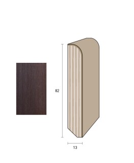 Impiallacciato 82x13 mm. (€/ML) Becco di Civetta
