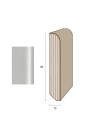 Impiallacciato 82x13 mm. (€/ML) Becco di Civetta