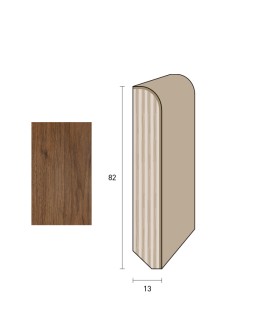 Impiallacciato 82x13 mm. (€/ML) Becco di Civetta
