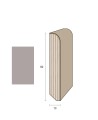 Impiallacciato 82x13 mm. (€/ML) Becco di Civetta