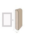 Impiallacciato 82x13 mm. (€/ML) Becco di Civetta