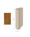 Impiallacciato 80x13 mm. (€/ML) Smussato