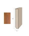 Impiallacciato 80x13 mm. (€/ML) Smussato