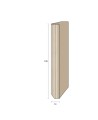 Impiallacciato 120x13 mm. (€/ML) Smussato