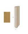 Impiallacciato 120x13 mm. (€/ML) Smussato